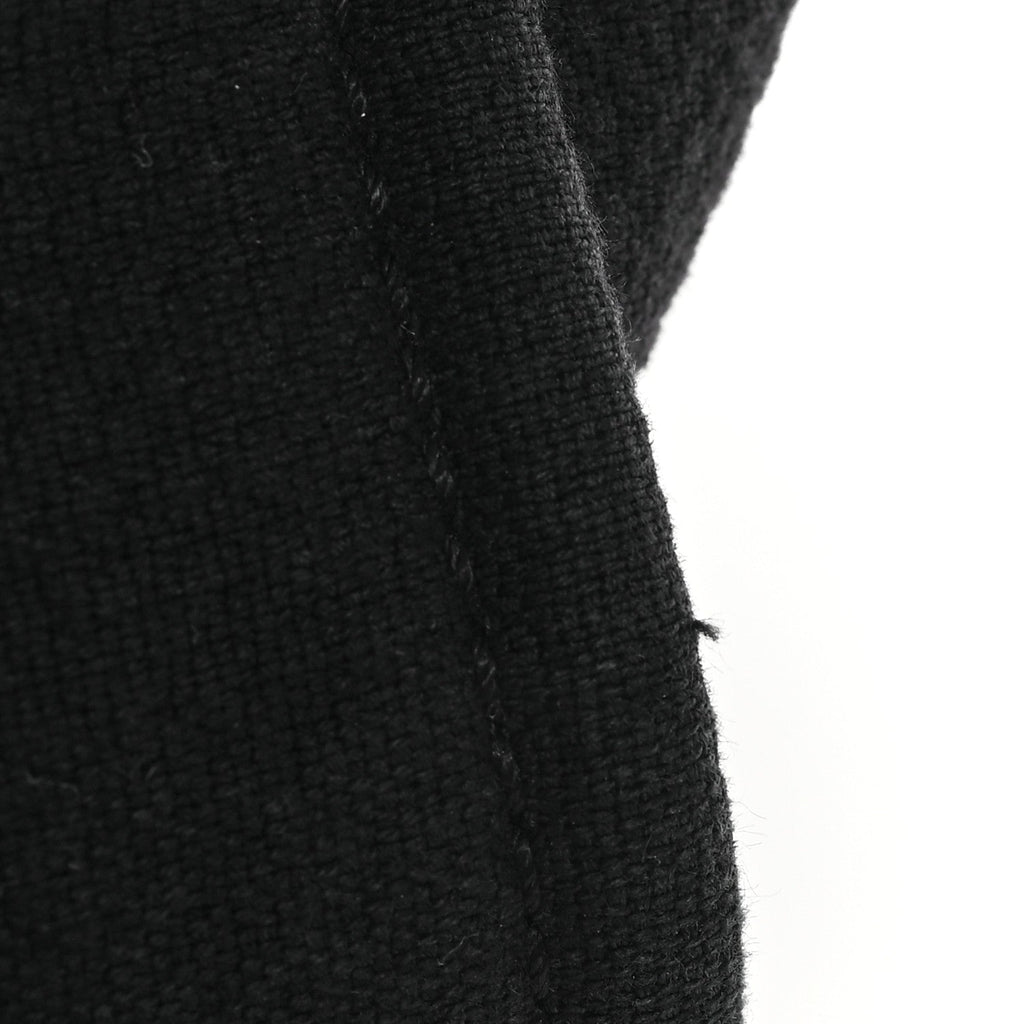 Chanel Mixed Fibers Small Deauville Tote Black