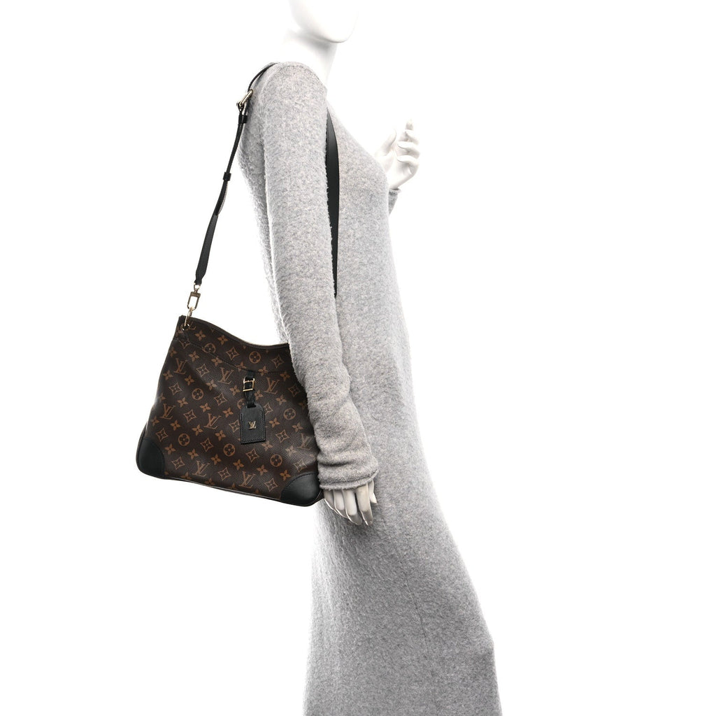 Louis Vuitton Monogram Odeon MM Black