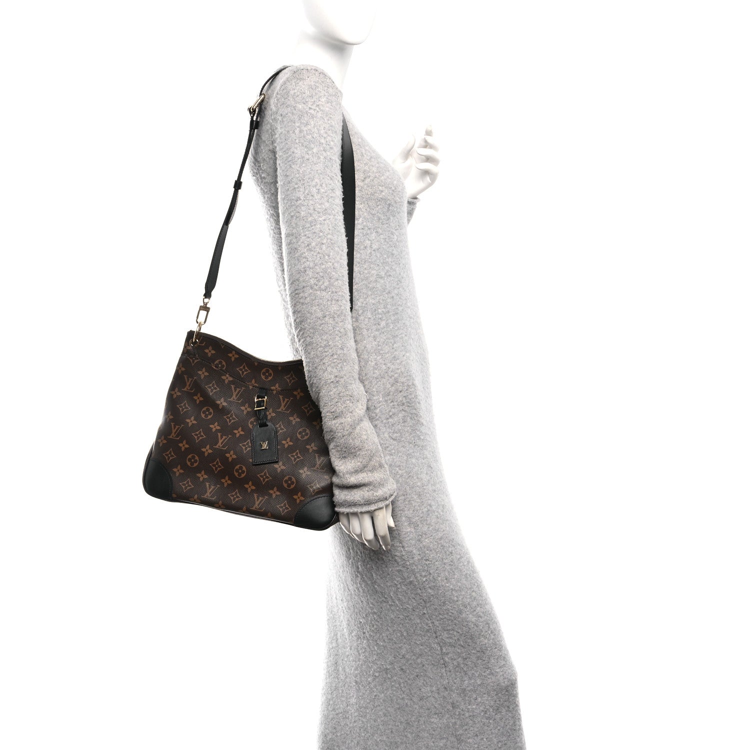 Louis Vuitton Monogram Odeon MM Black