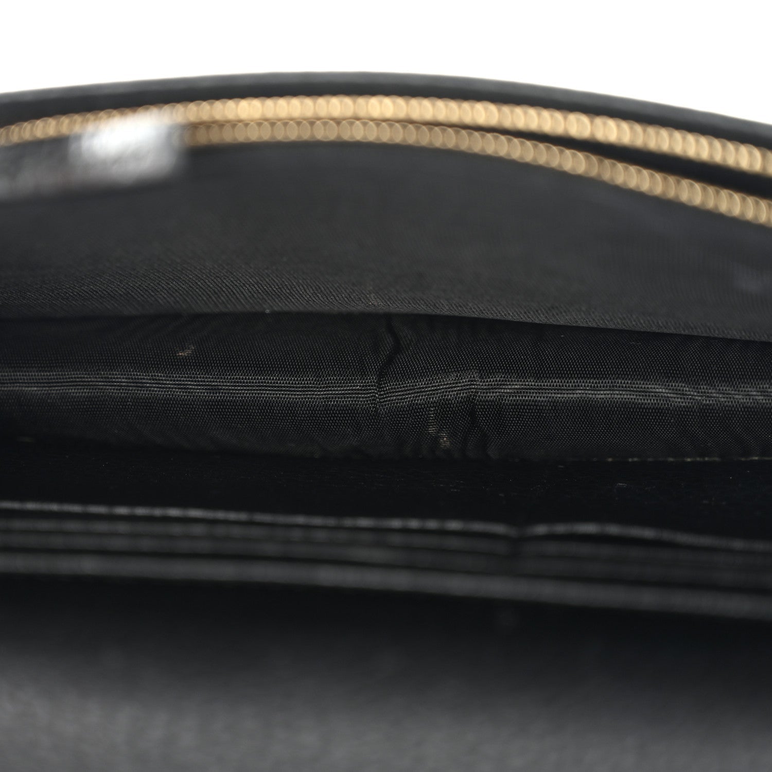 Gucci Calfskin Mini GG Marmont Chain Wallet Black