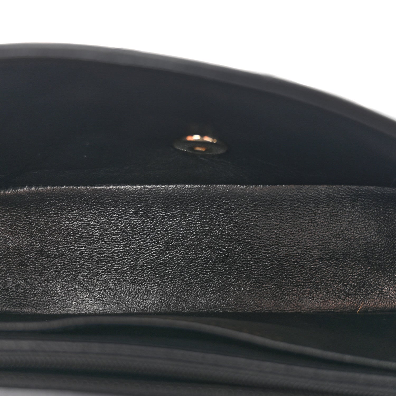 Chanel Lambskin Quilted Mini Coco Charms Rectangular Flap Black