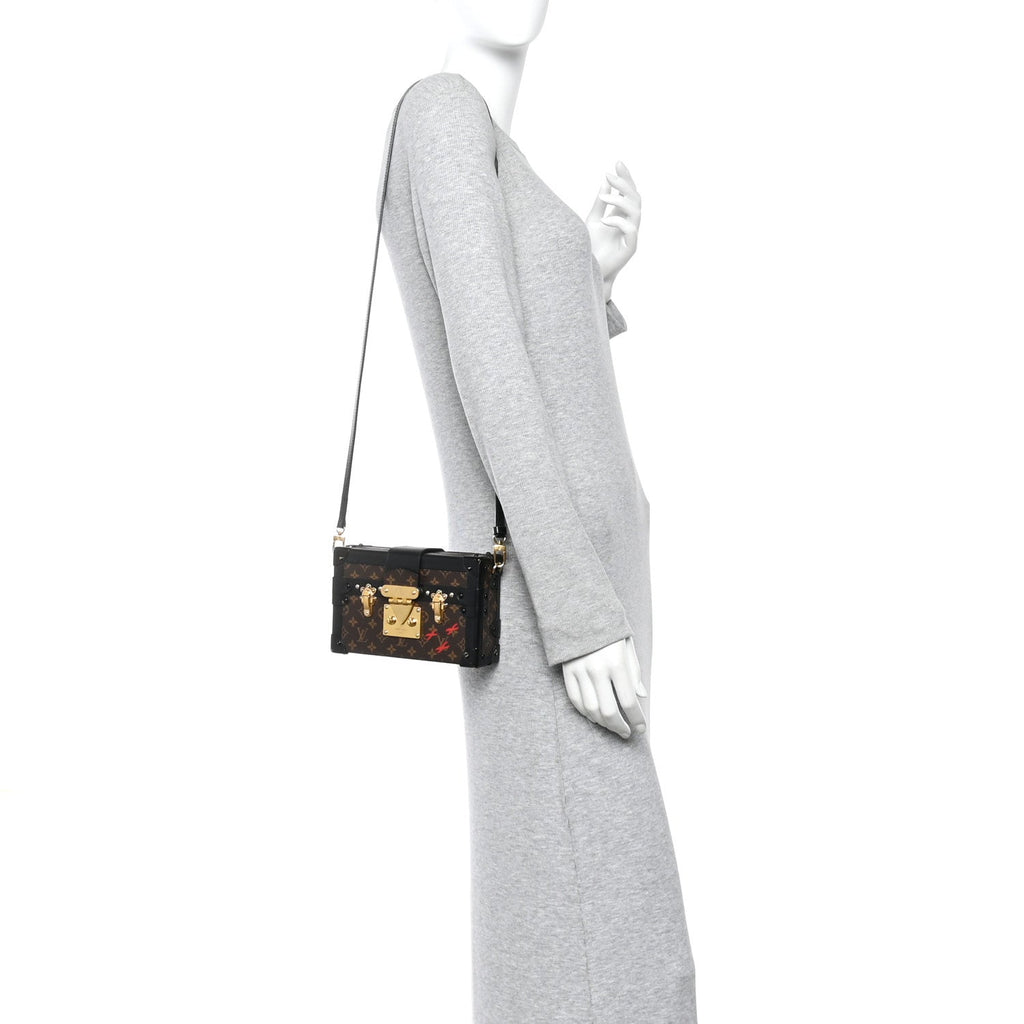 Louis Vuitton Monogram Petite Malle Black