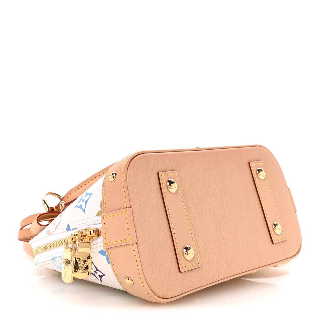 Louis Vuitton LV x TM Monogram Multicolor Alma BB White