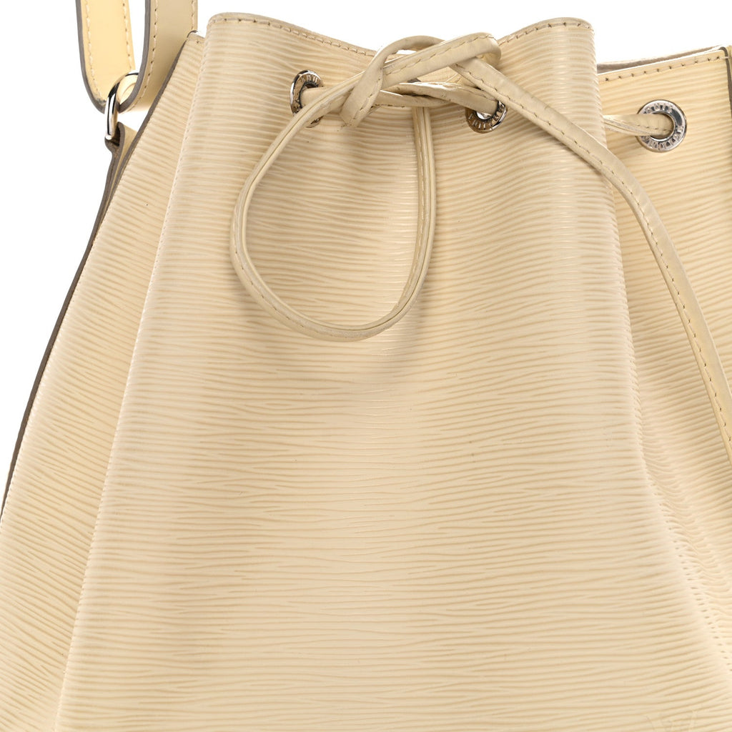 Louis Vuitton Epi Petit Noe NM Ivory