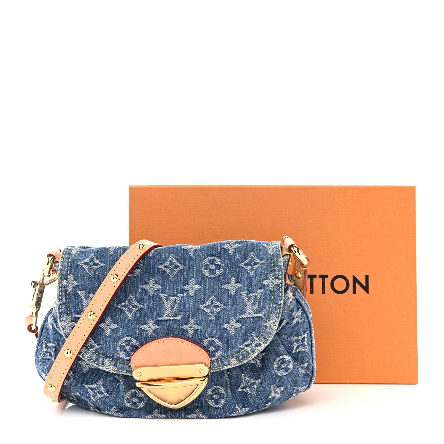 Louis Vuitton Monogram Denim Sunset Blue