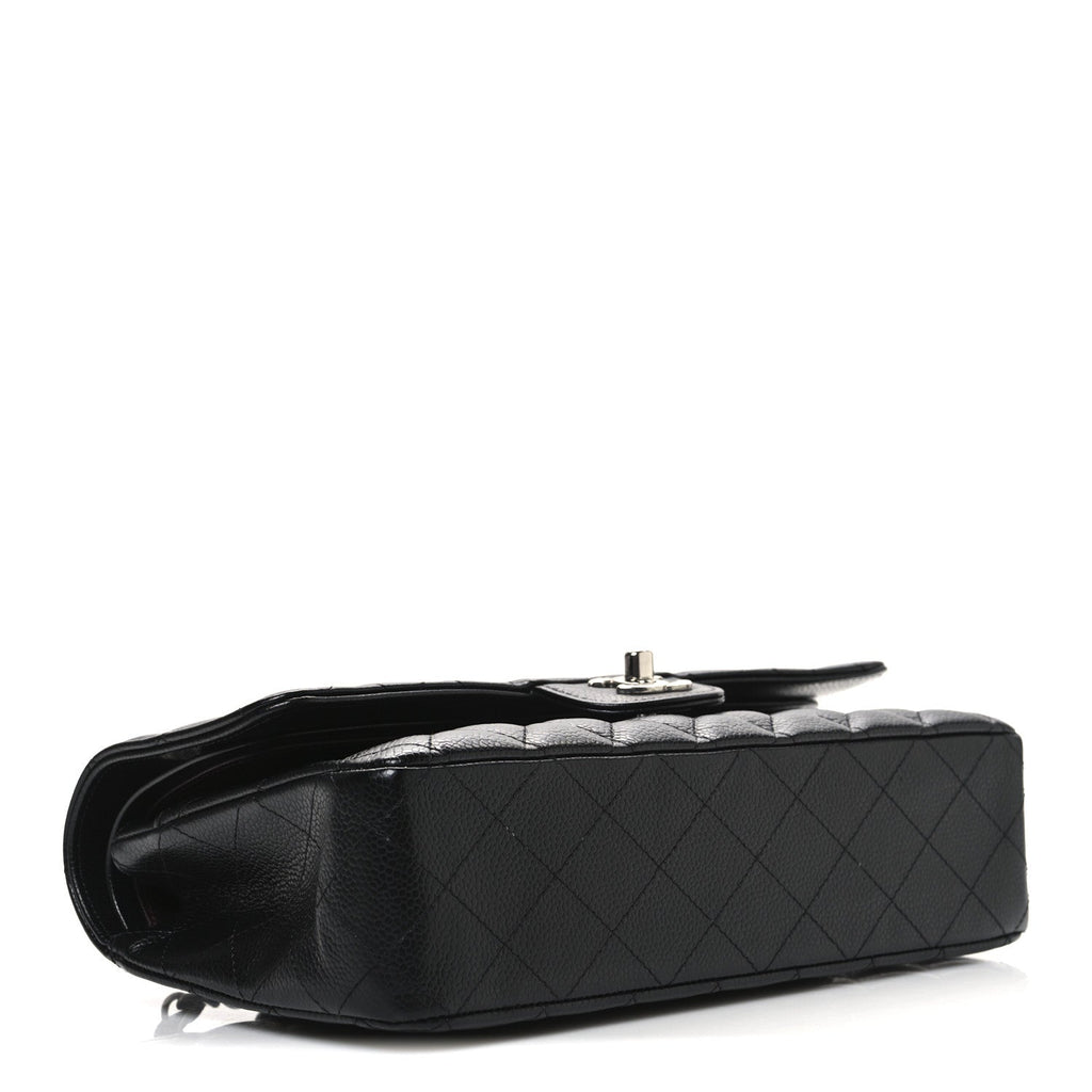 Chanel Caviar Quilted Medium Double Flap Black