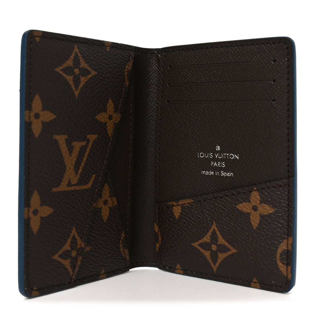 Louis Vuitton Monogram Pocket Organizer NM Atlantic Blue