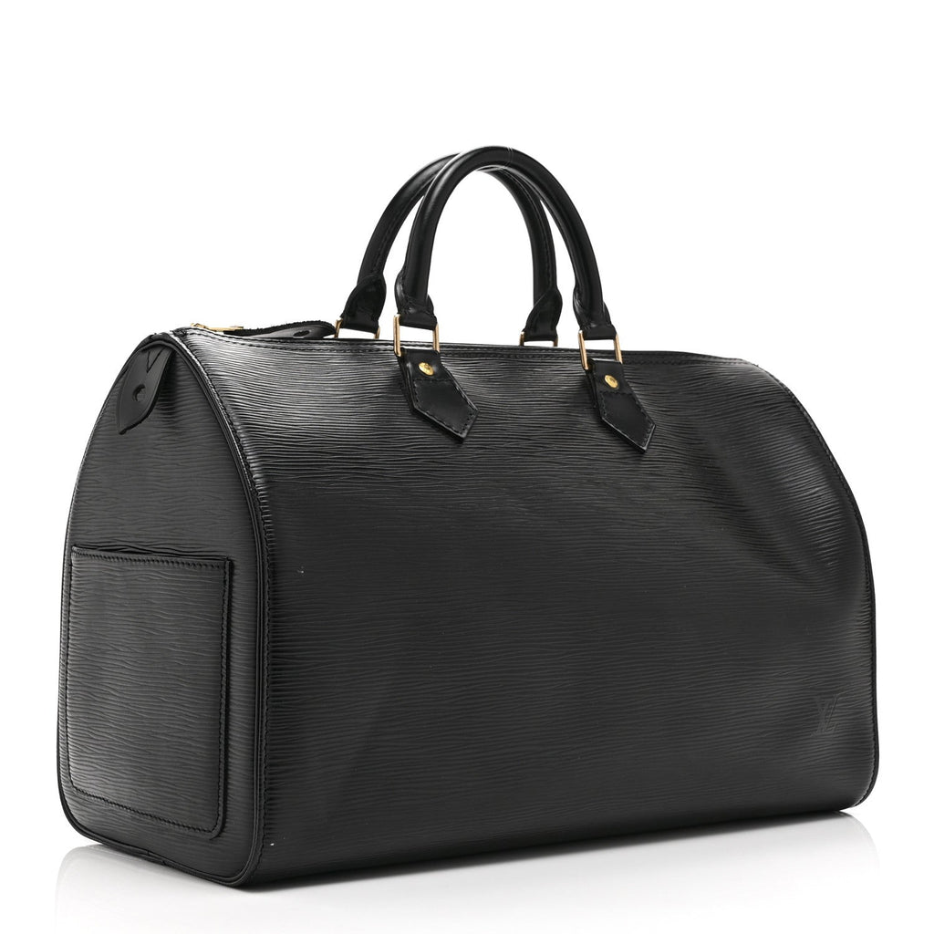 Louis Vuitton Epi Speedy 35 Black