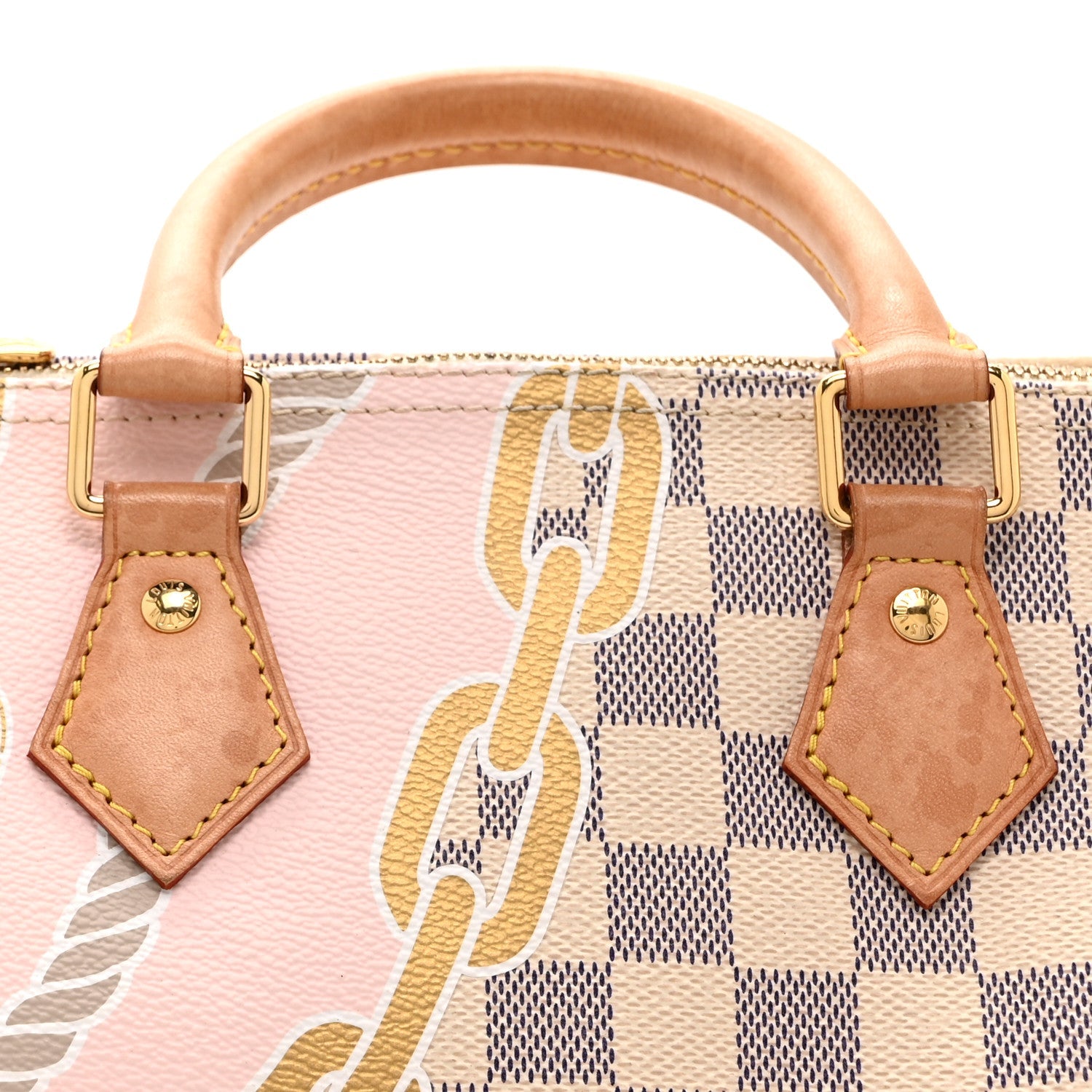 Louis Vuitton Damier Azur Nautical Speedy Bandouliere 25
