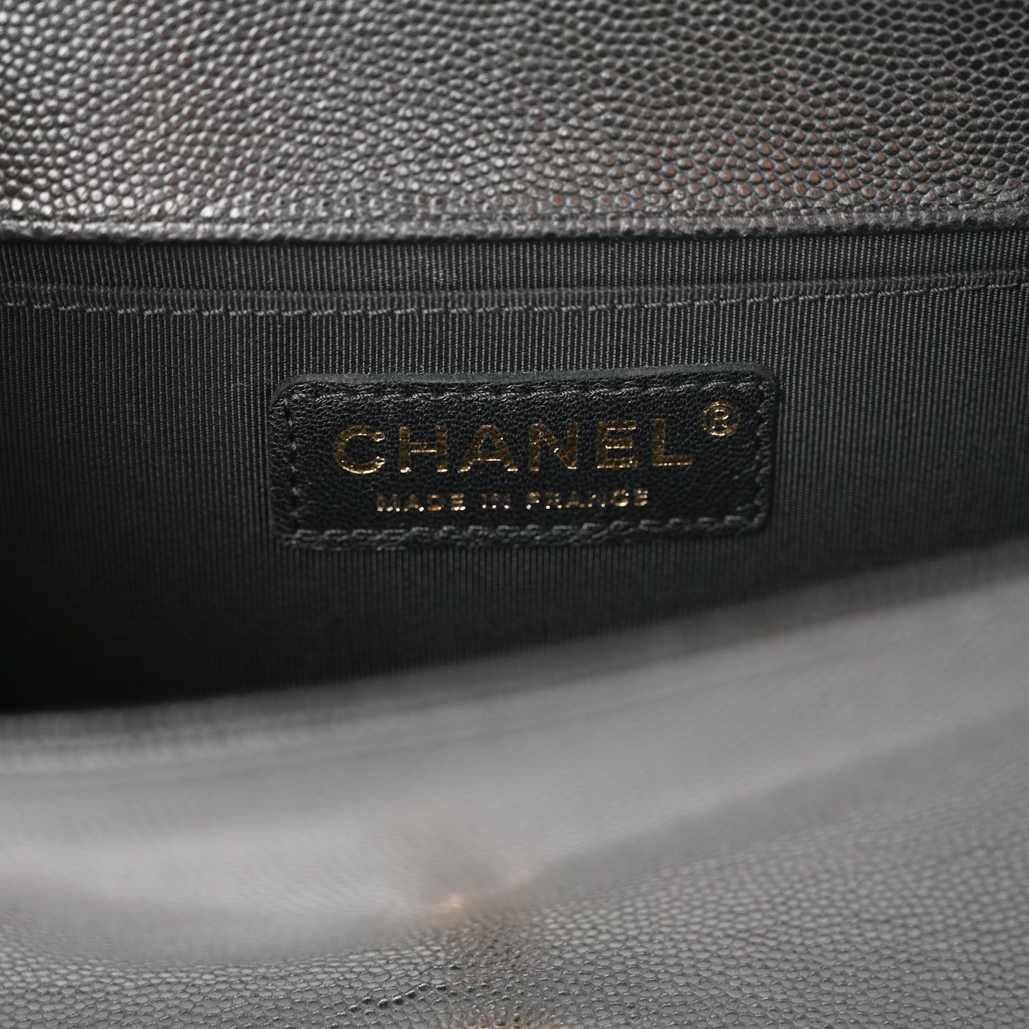 Chanel Caviar Quilted Small Boy Flap Black