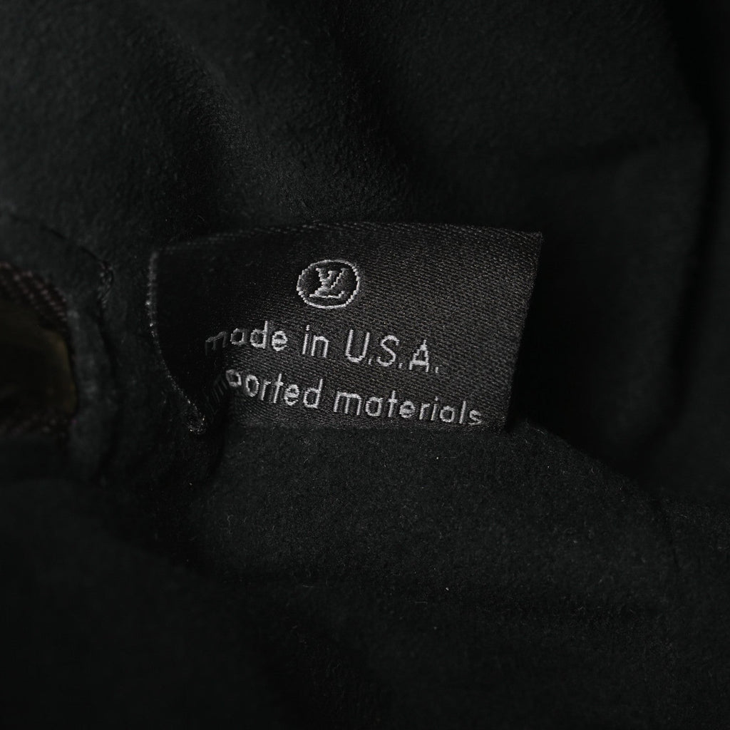Louis Vuitton Monogram Petite Malle Souple Black