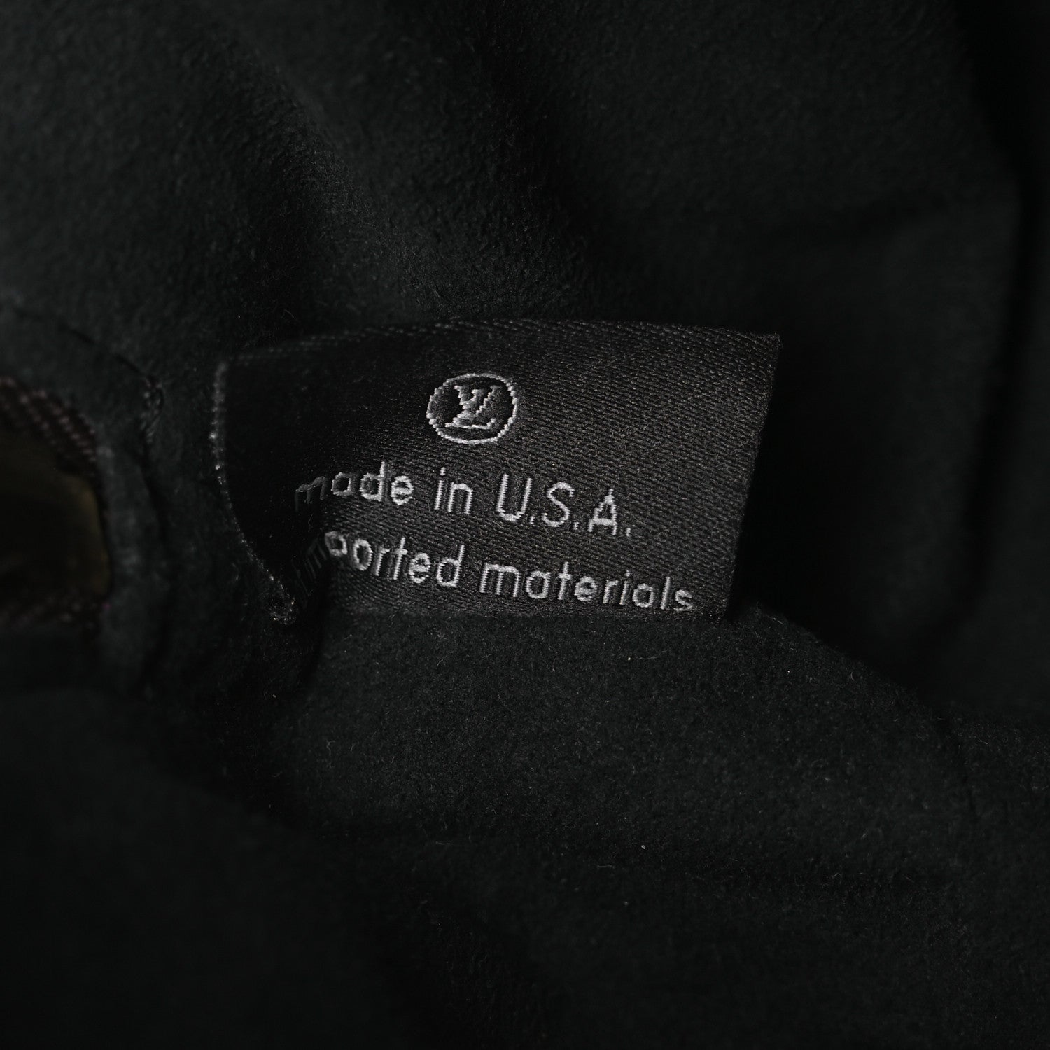 Louis Vuitton Monogram Petite Malle Souple Black