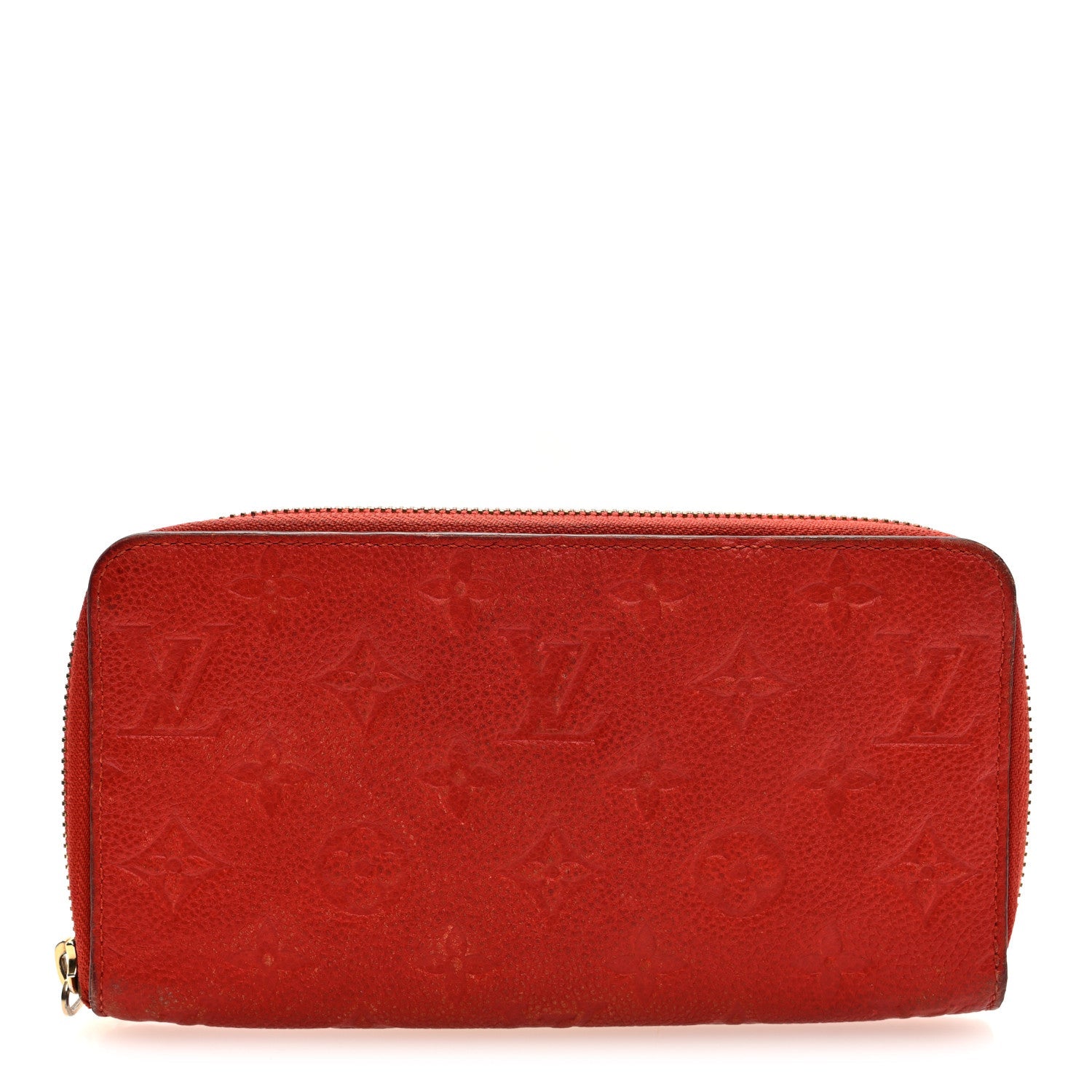 Louis Vuitton Empreinte Zippy Wallet Cherry
