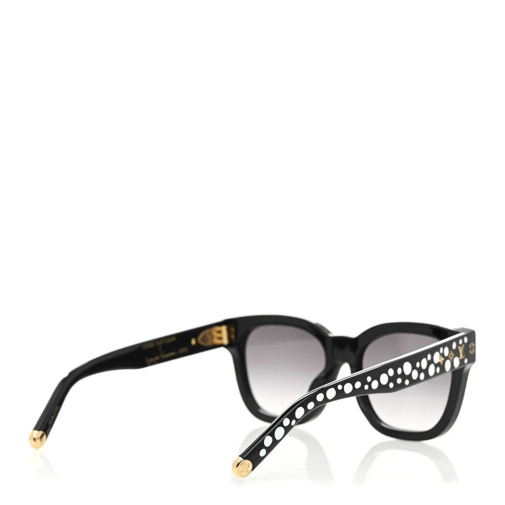 Louis Vuitton LV X YK Acetate Painted Dots Sunglasses Z1902W Black White