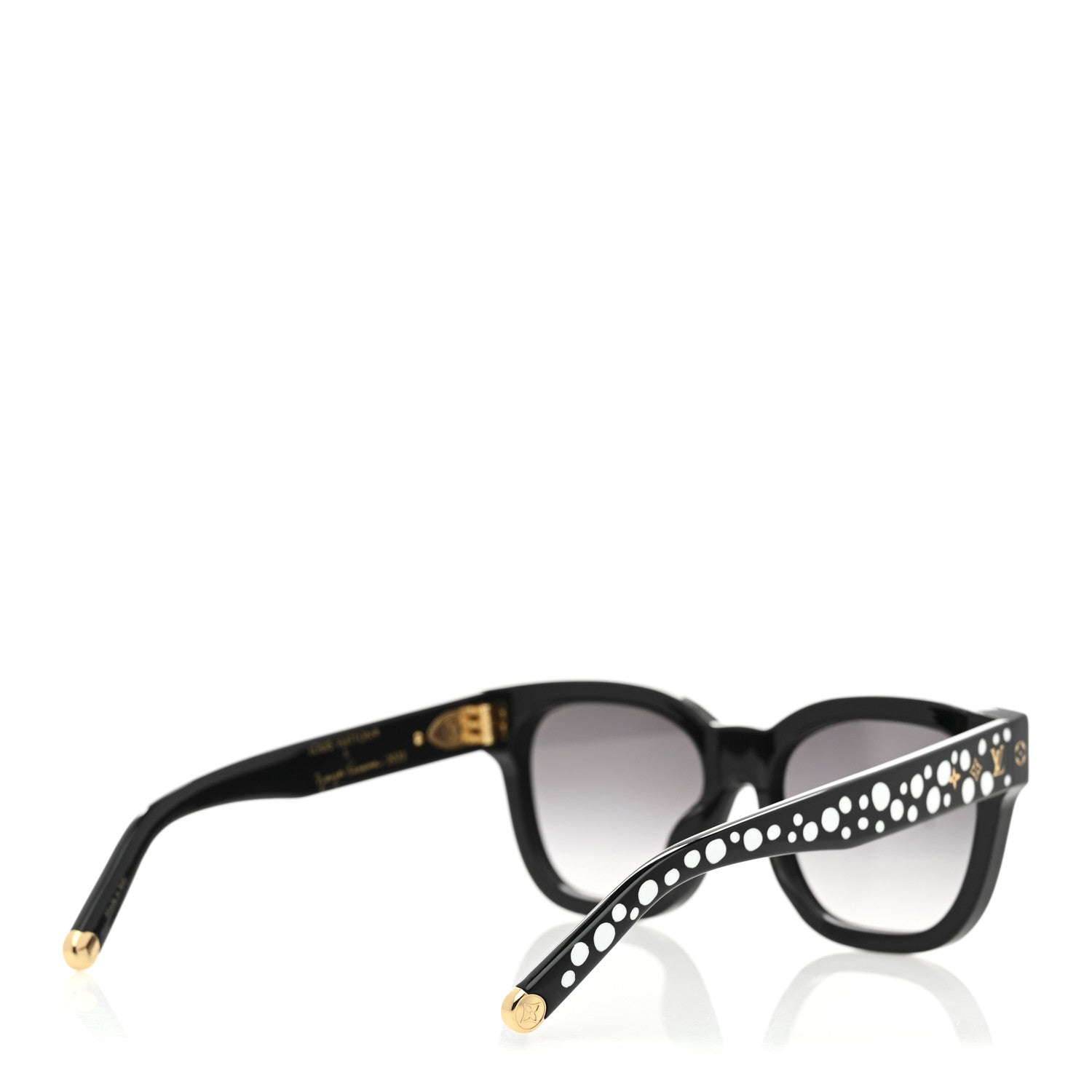 Louis Vuitton LV X YK Acetate Painted Dots Sunglasses Z1902W Black White