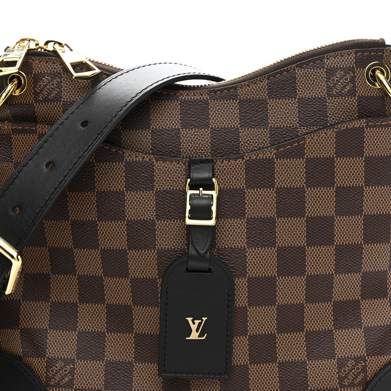 Louis Vuitton Damier Ebene Odeon PM Black
