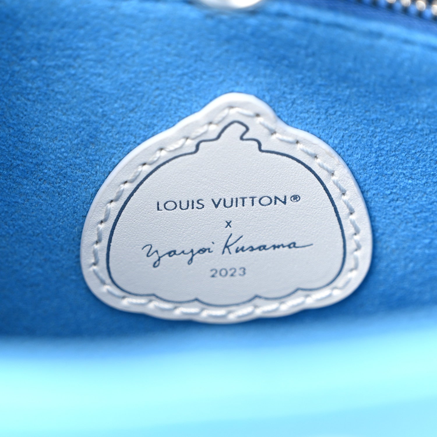 Louis Vuitton LV X YK Empreinte Monogram Giant Onthego PM Blue White