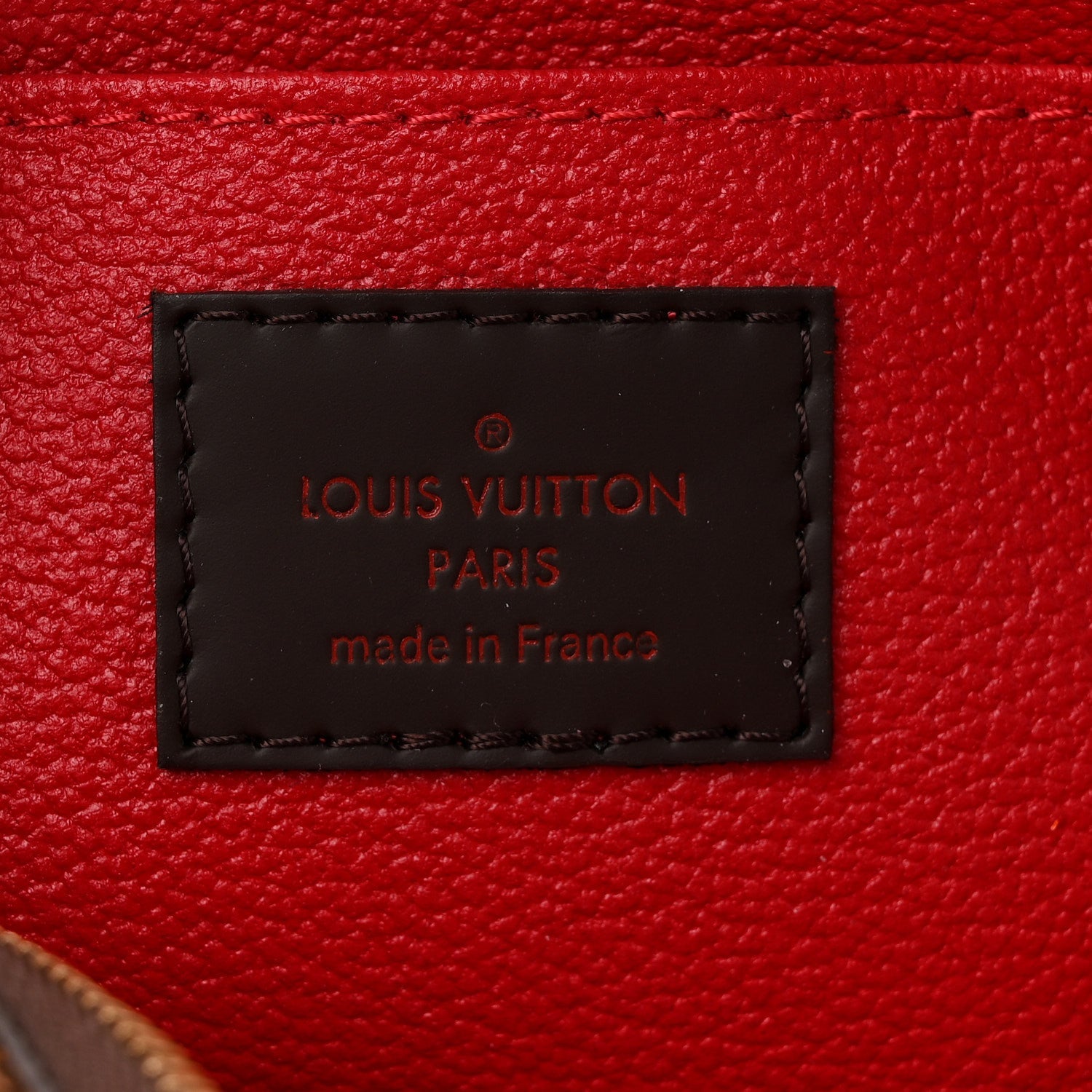 Louis Vuitton Damier Ebene Cosmetic Pouch