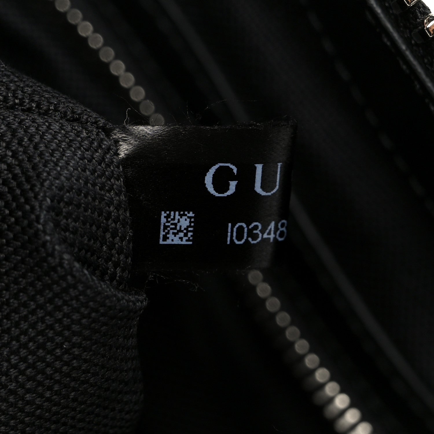 Gucci GG Supreme Monogram Appia Calfskin Web Flat Messenger Bag Black Grey