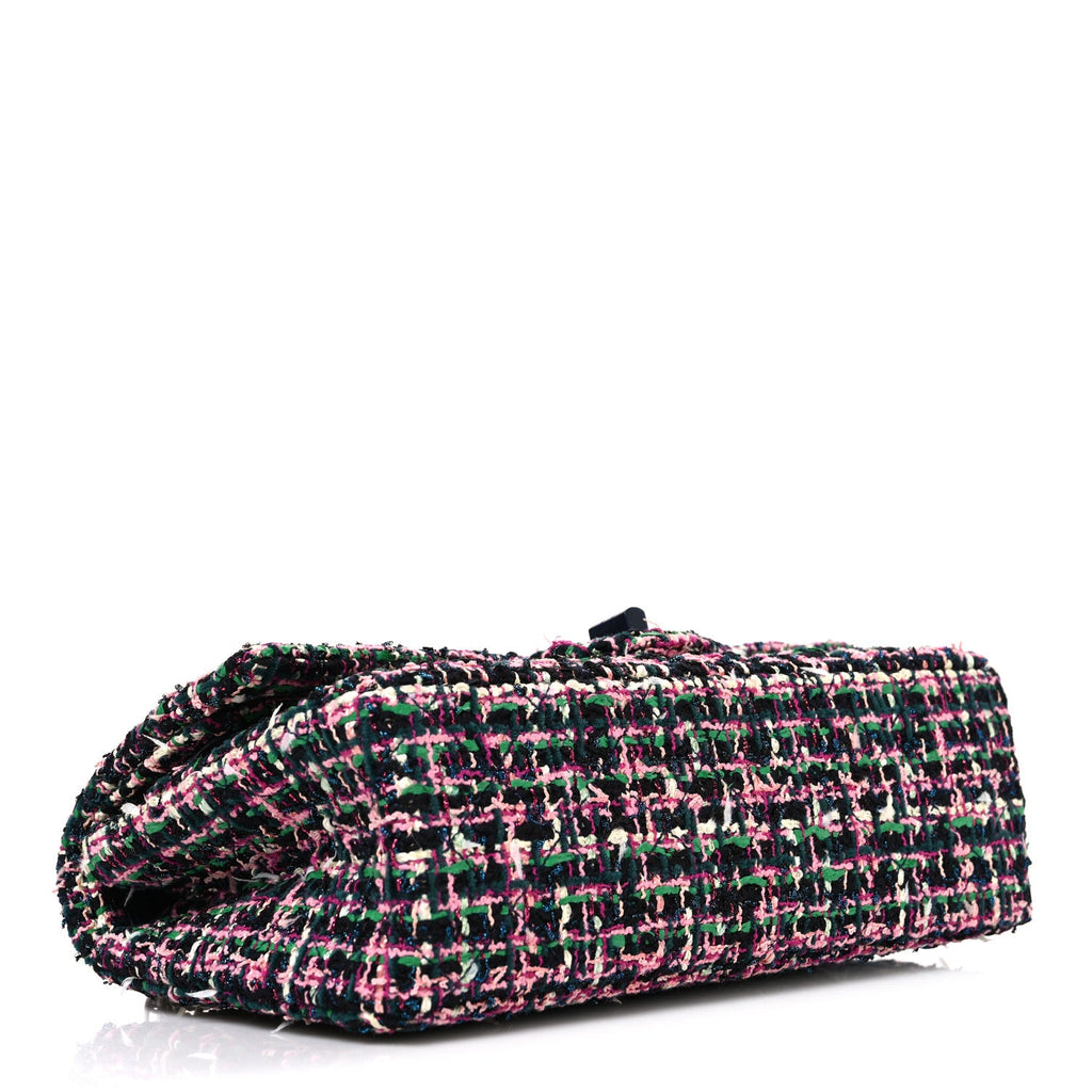 Chanel Tweed Resin 2.55 Reissue 225 Flap Pink