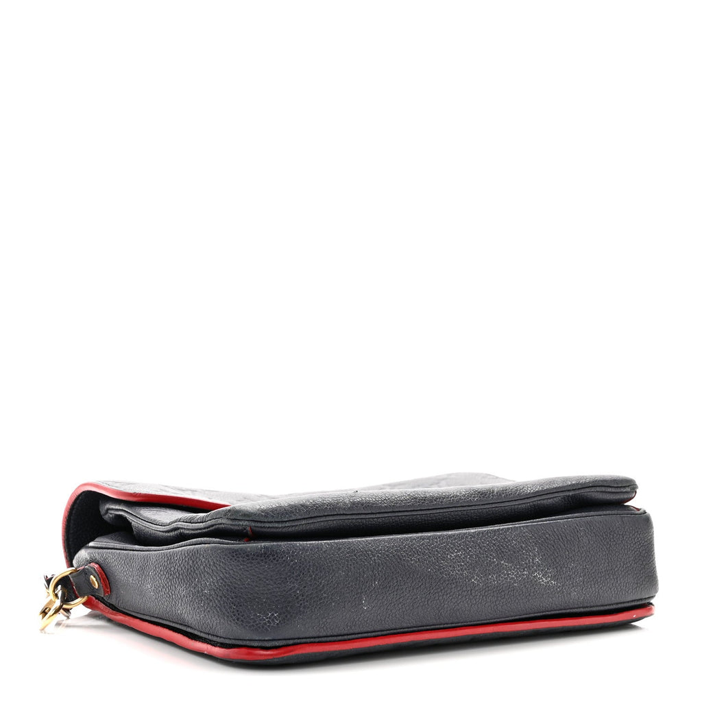 Louis Vuitton Empreinte Pochette Metis Marine Rouge