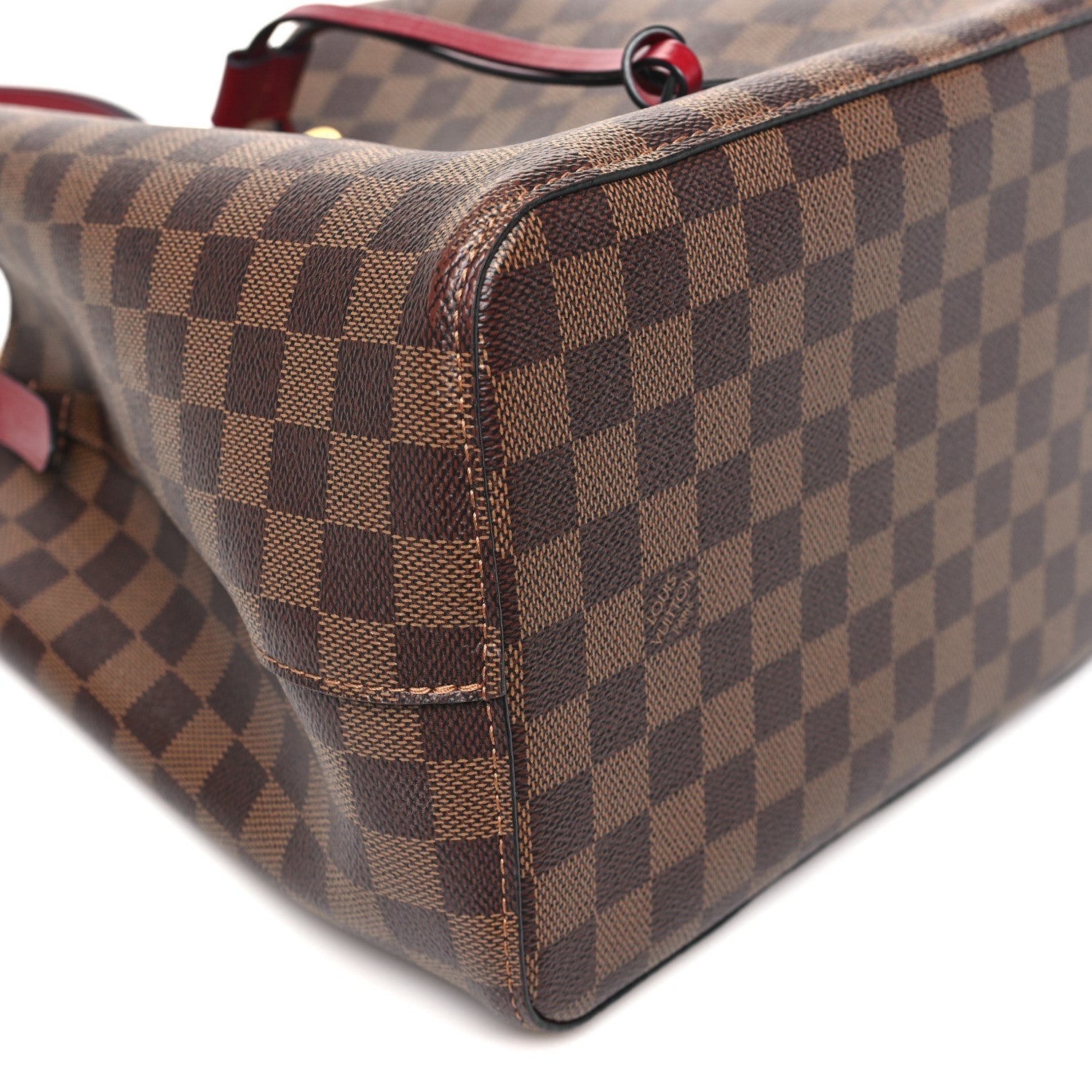 Louis Vuitton Damier Ebene Neonoe MM  Cherry Berry