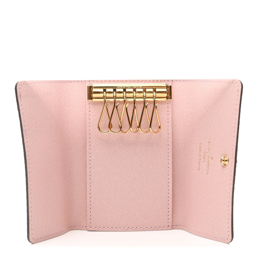 Louis Vuitton Monogram Multicles 6 Key Holder Rose Ballerine