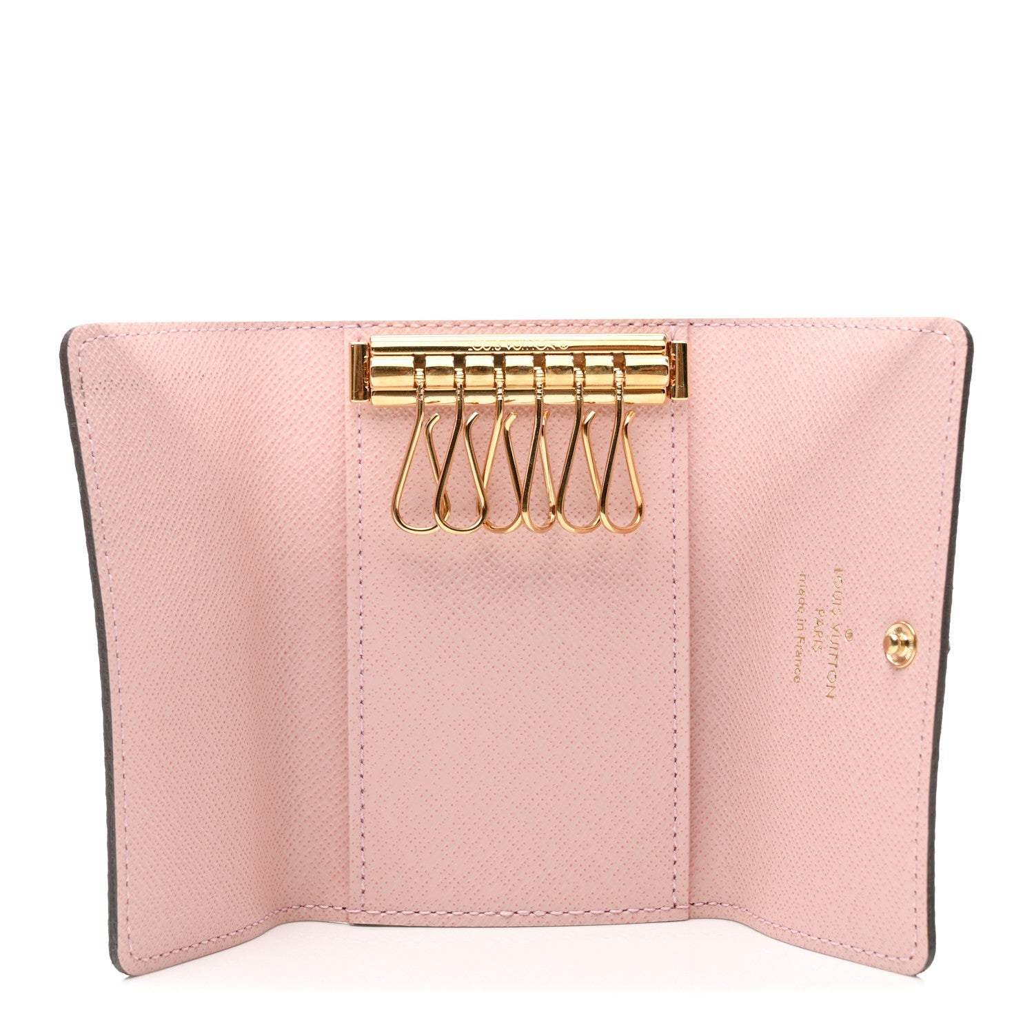 Louis Vuitton Monogram Multicles 6 Key Holder Rose Ballerine