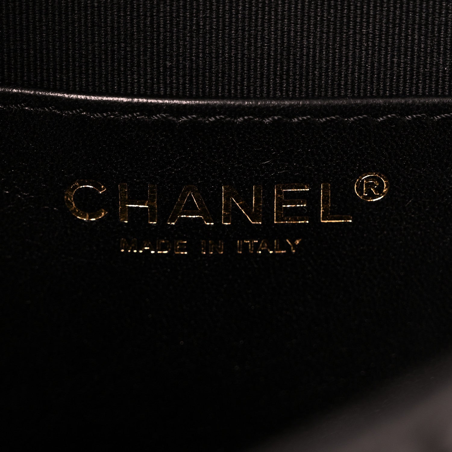 Chanel Shiny Lambskin Mesh Quilted Small Cargo Duma Drawstring Backpack Black