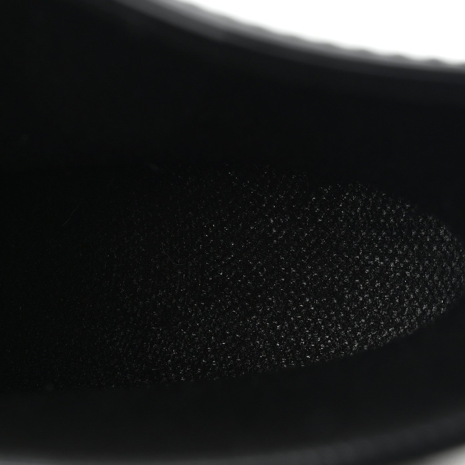 Louis Vuitton Rubber Embossed Monogram Drops Flat Half Boots 38 Black