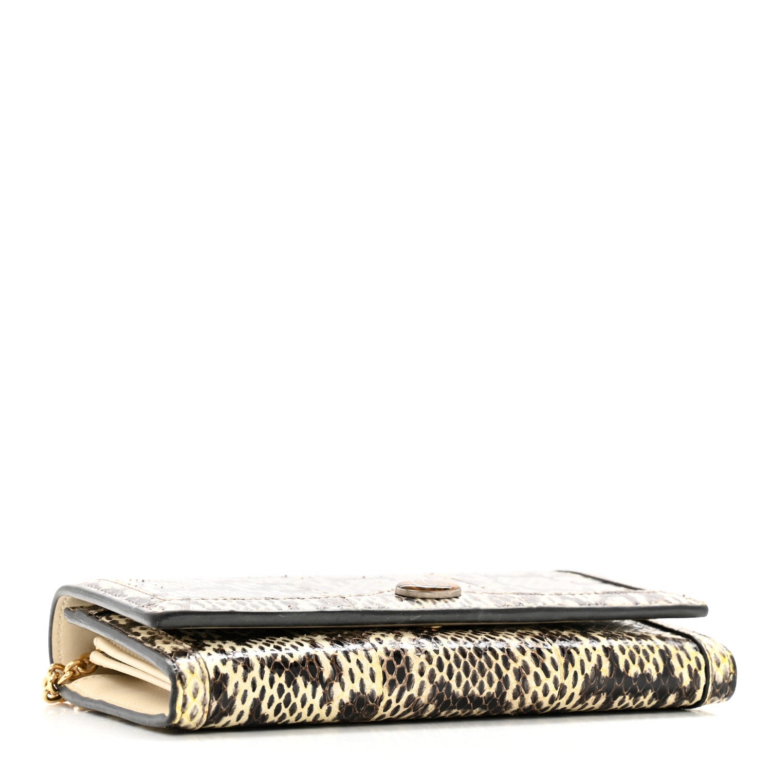 Gucci Snakeskin GG Ophidia Wallet On Chain Roccia