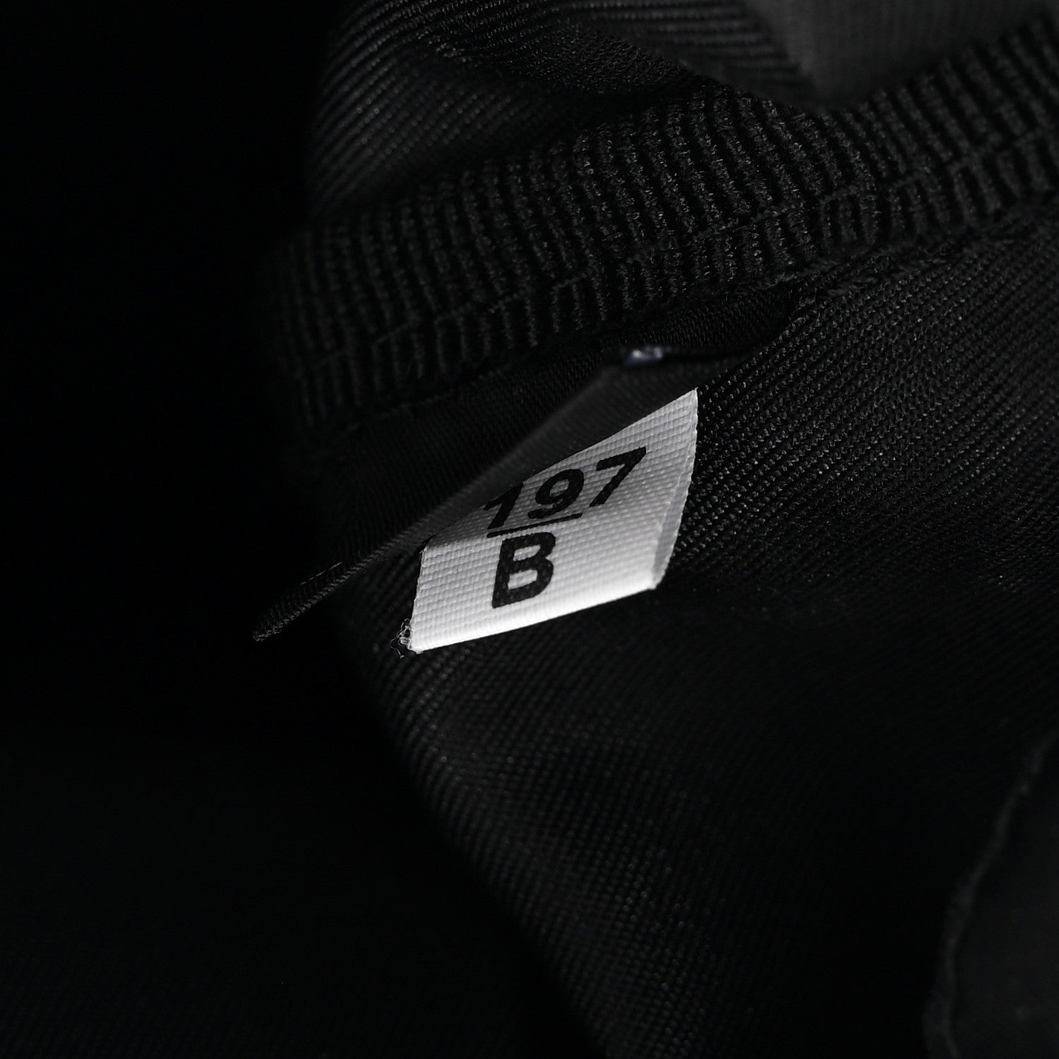 Prada Nylon Vela Drawstring Pouch Black