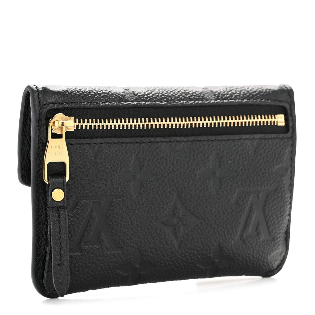 Louis Vuitton Empreinte Key Pouch Black