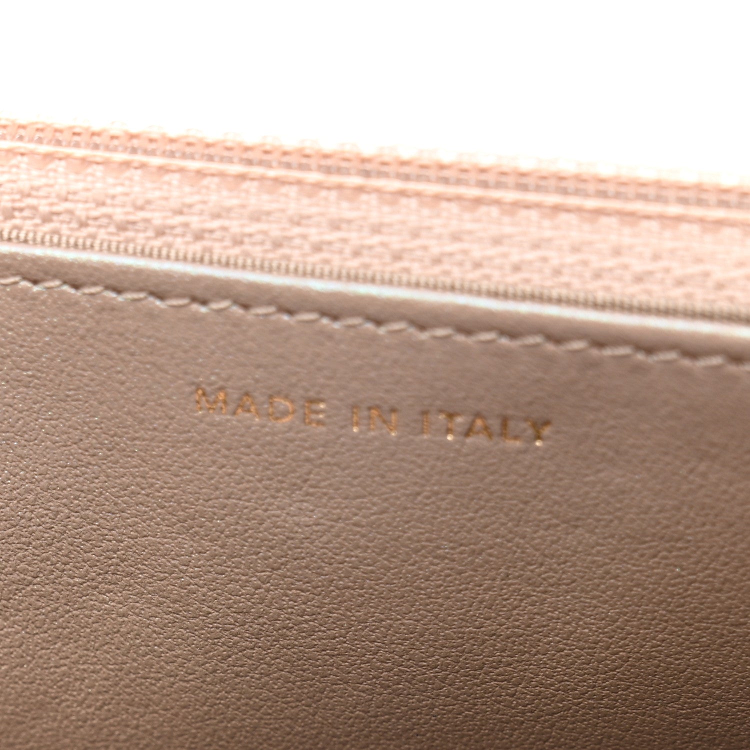Chanel Iridescent Caviar Quilted Wallet on Chain WOC Beige