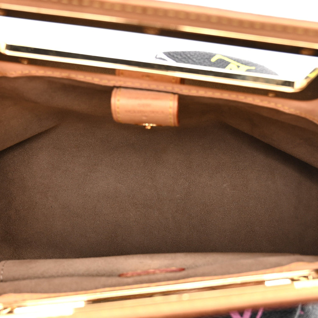 Louis Vuitton Monogram Multicolor Judy PM Black