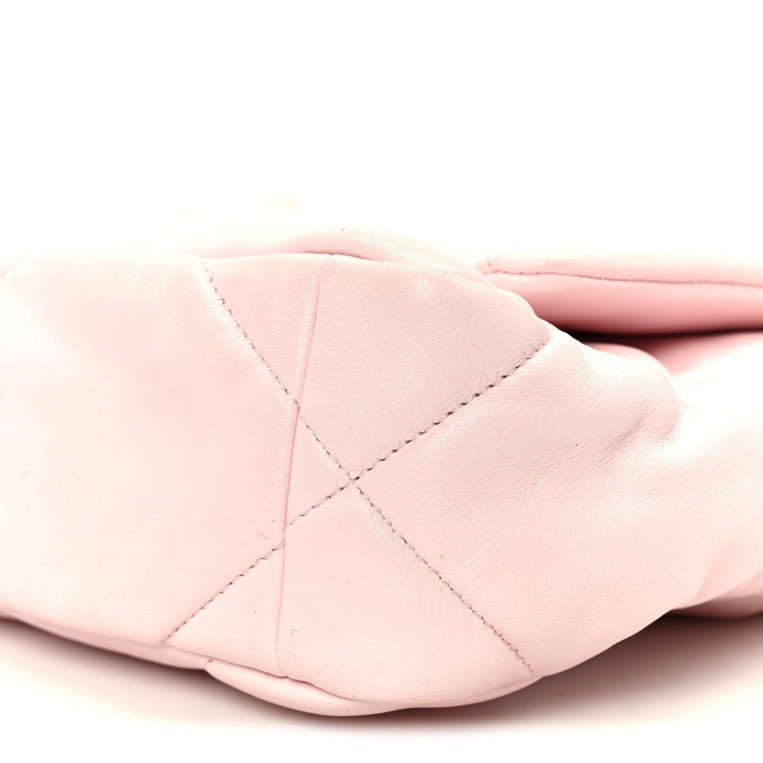 Chanel Lambskin Quilted Medium Chanel 19 Flap Light Pink