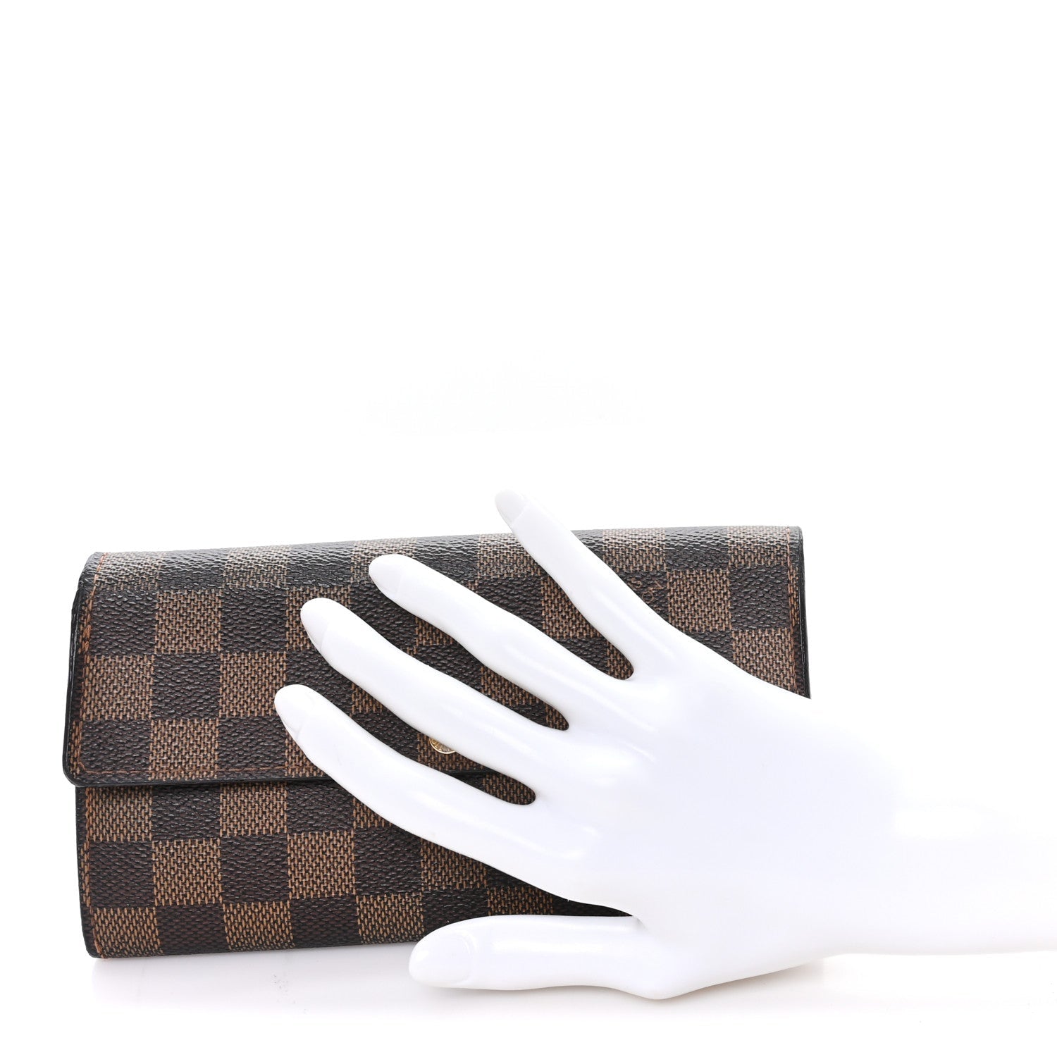 Louis Vuitton Damier Ebene Sarah Wallet