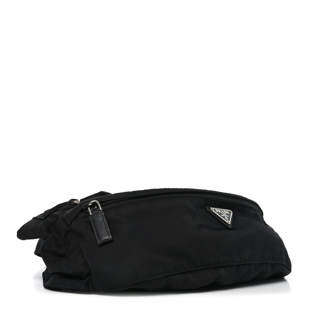 Prada Tessuto Nylon Belt Bag Black