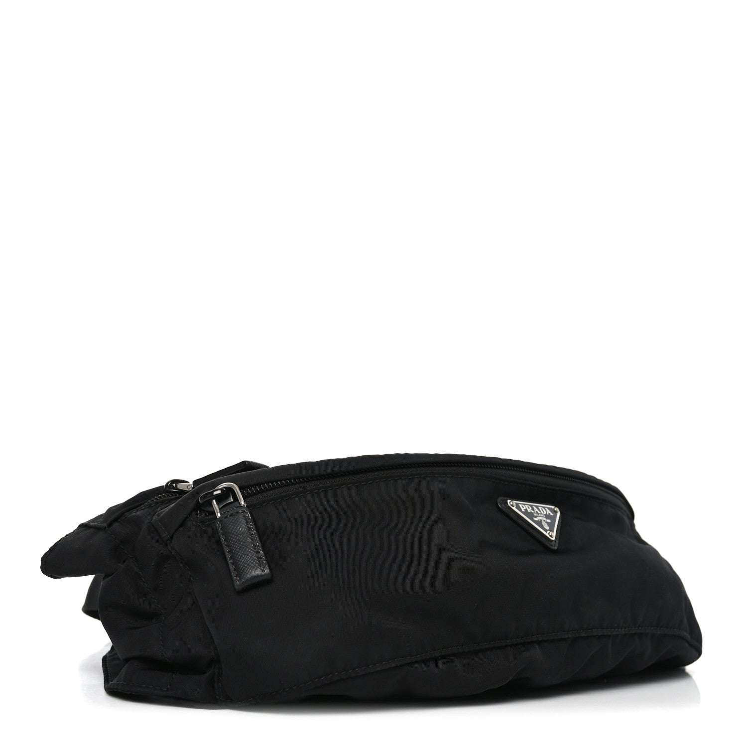 Prada Tessuto Nylon Belt Bag Black