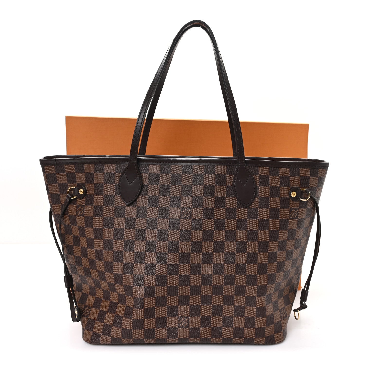 Louis Vuitton Damier Ebene Neo Neverfull MM Rose Ballerine