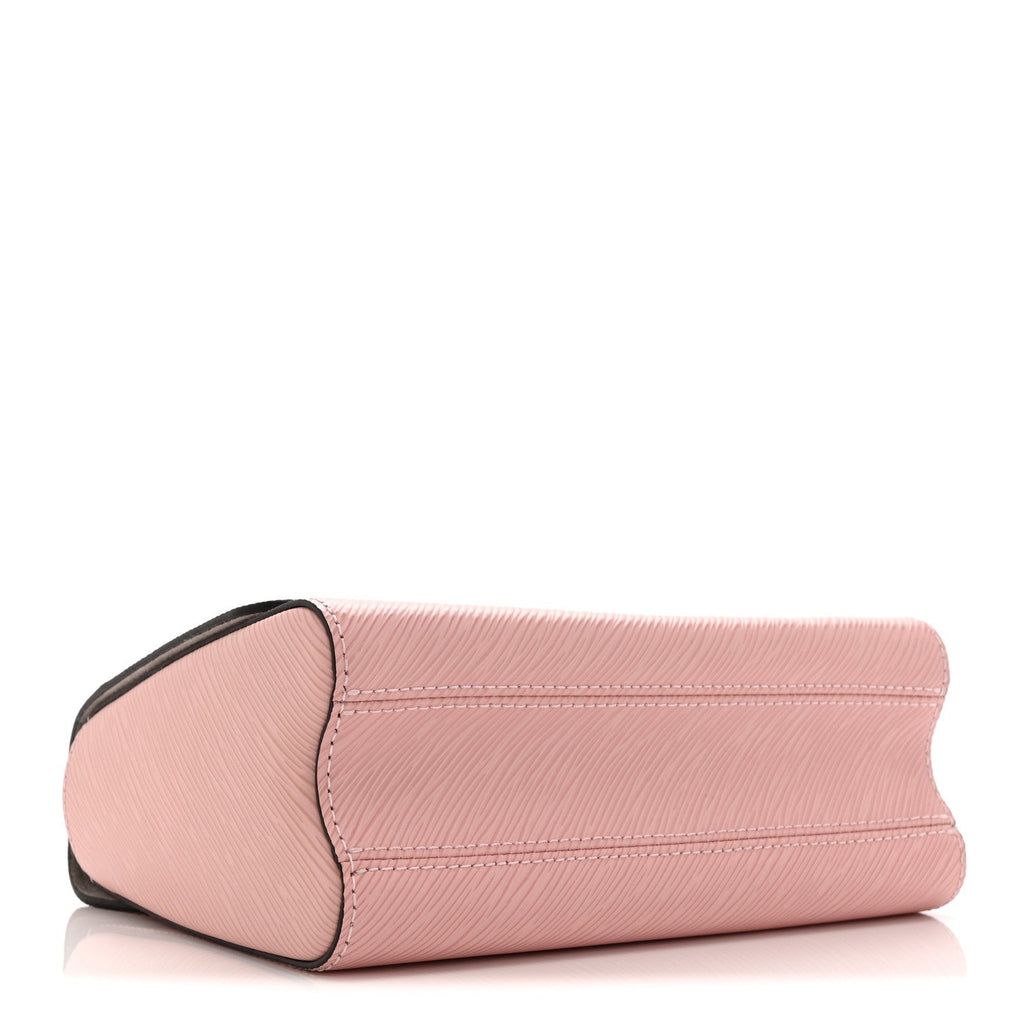 Louis Vuitton Epi Couture’s Flower Twist Shoulder Bag MM Rose Ballerine