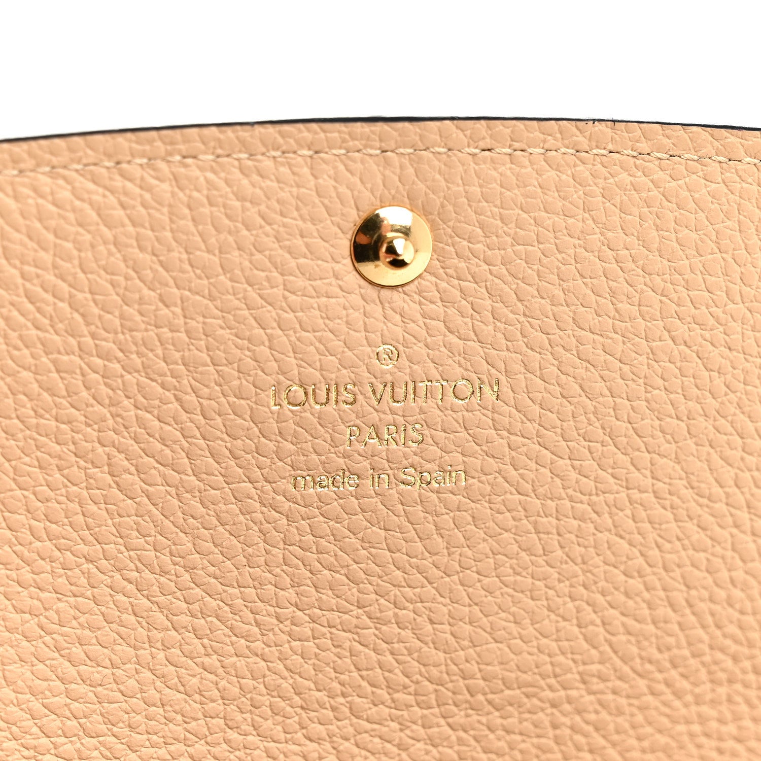 Louis Vuitton Empreinte Emilie Wallet Black Dune