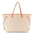 Louis Vuitton Damier Azur Neo Neverfull GM Rose Ballerine