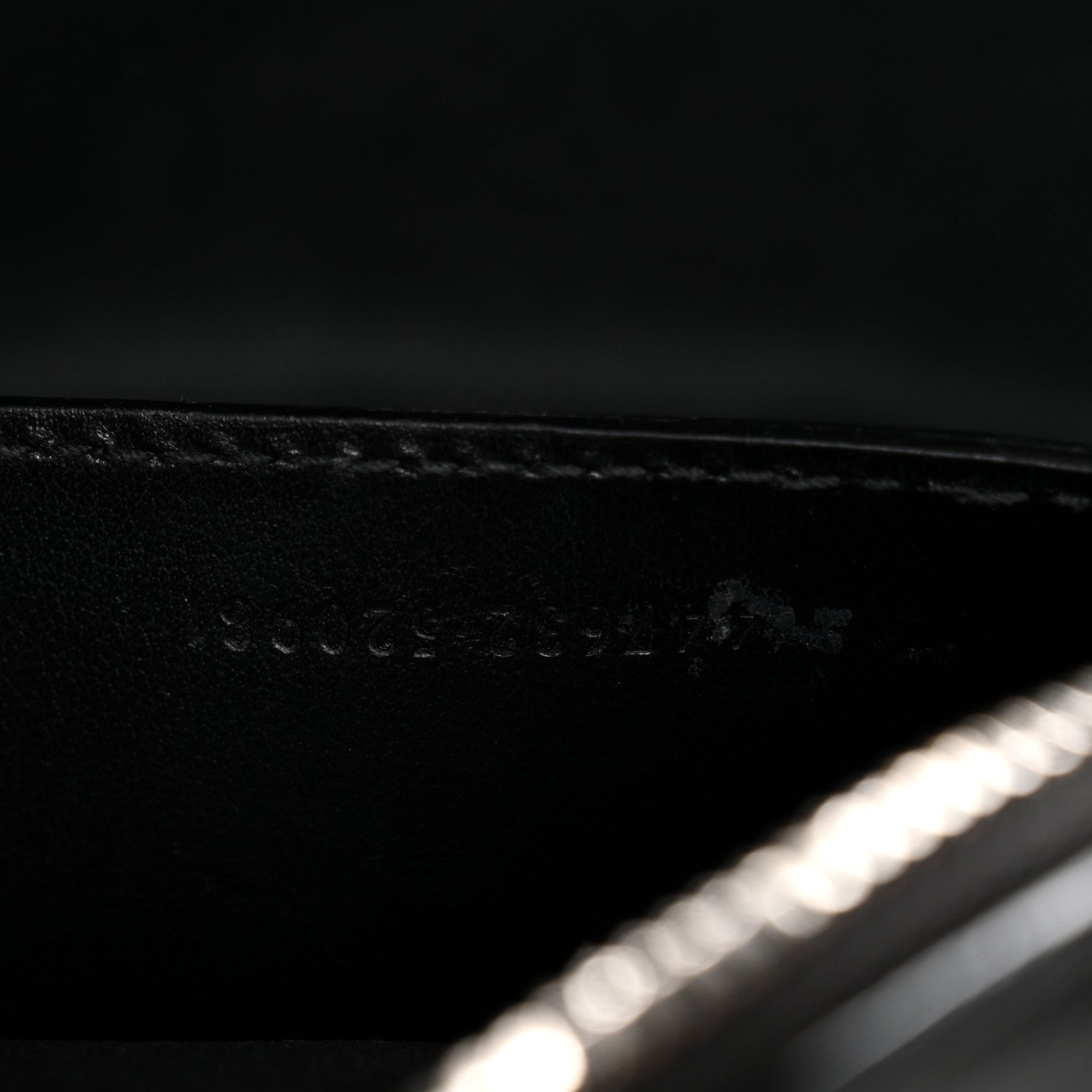 Gucci Calfskin Matelasse Monochrome Small GG Marmont Chain Shoulder Bag Black