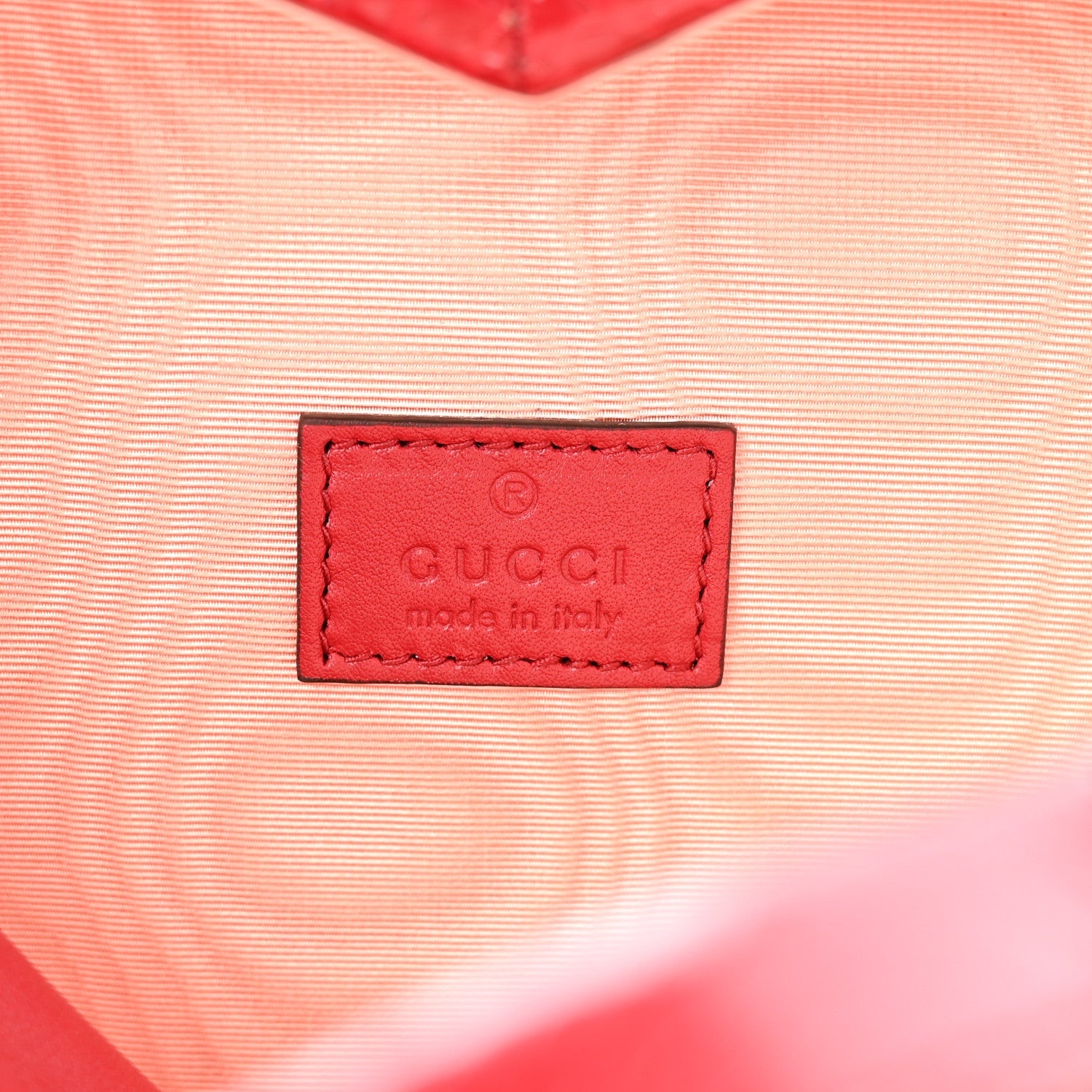 Gucci Snakeskin Broadway Mini Heart Top Handle Bag Rasberry Candy