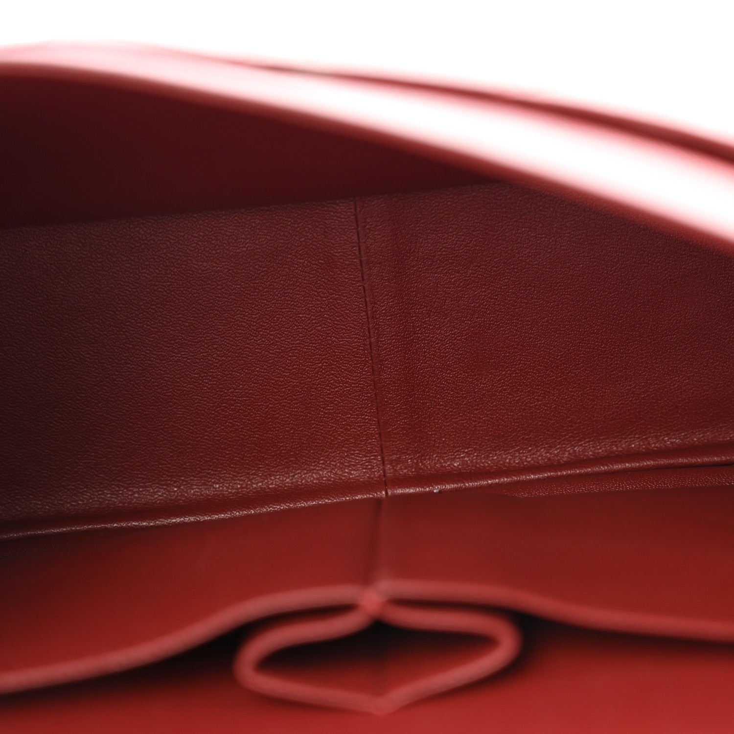 Chanel Caviar Quilted Jumbo Double Flap Dark Red