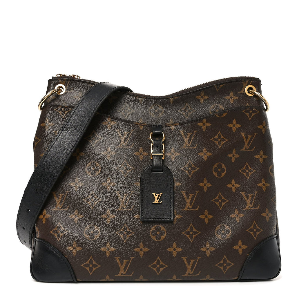 Louis Vuitton Monogram Odeon MM Black