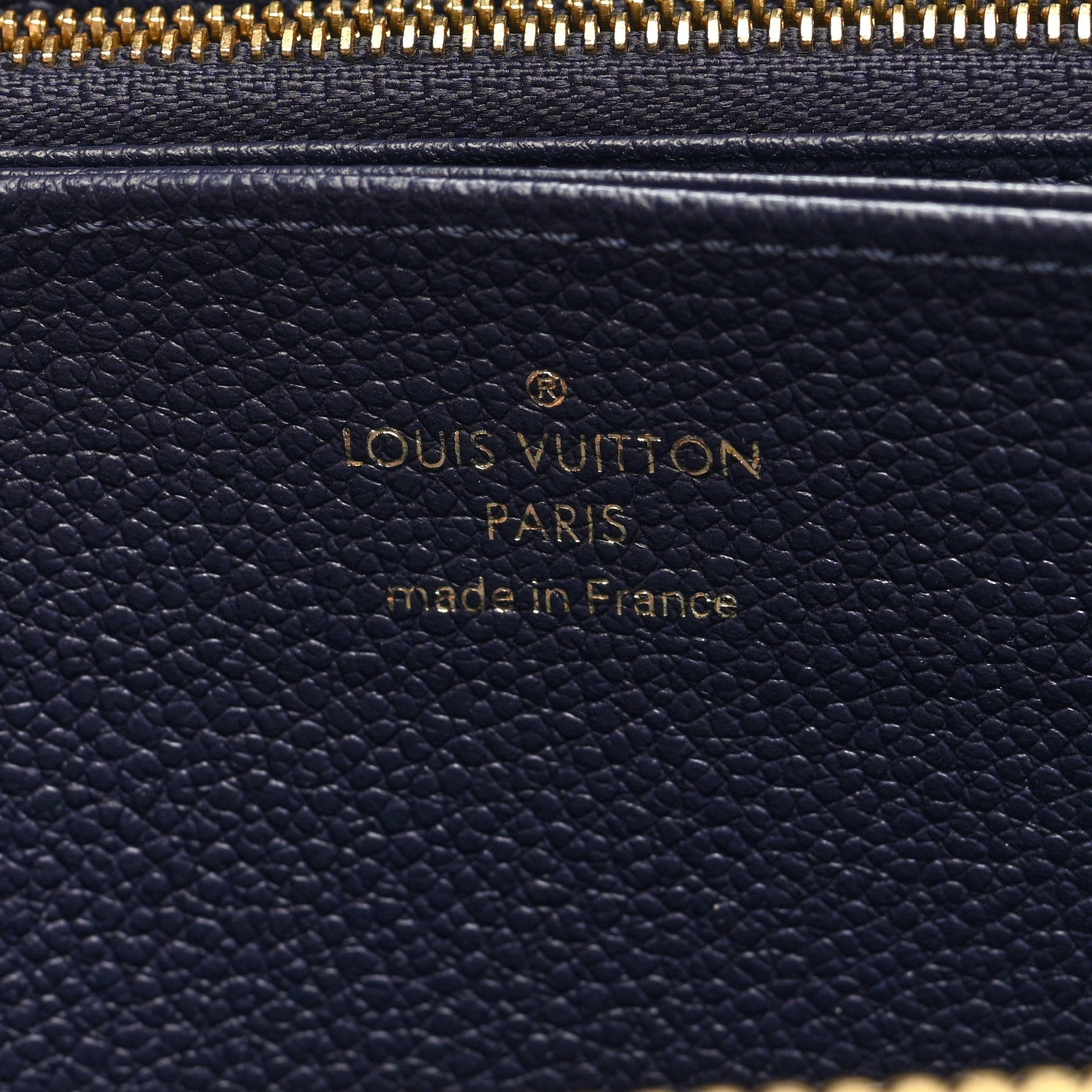 Louis Vuitton Empreinte Zippy Wallet Marine Rouge