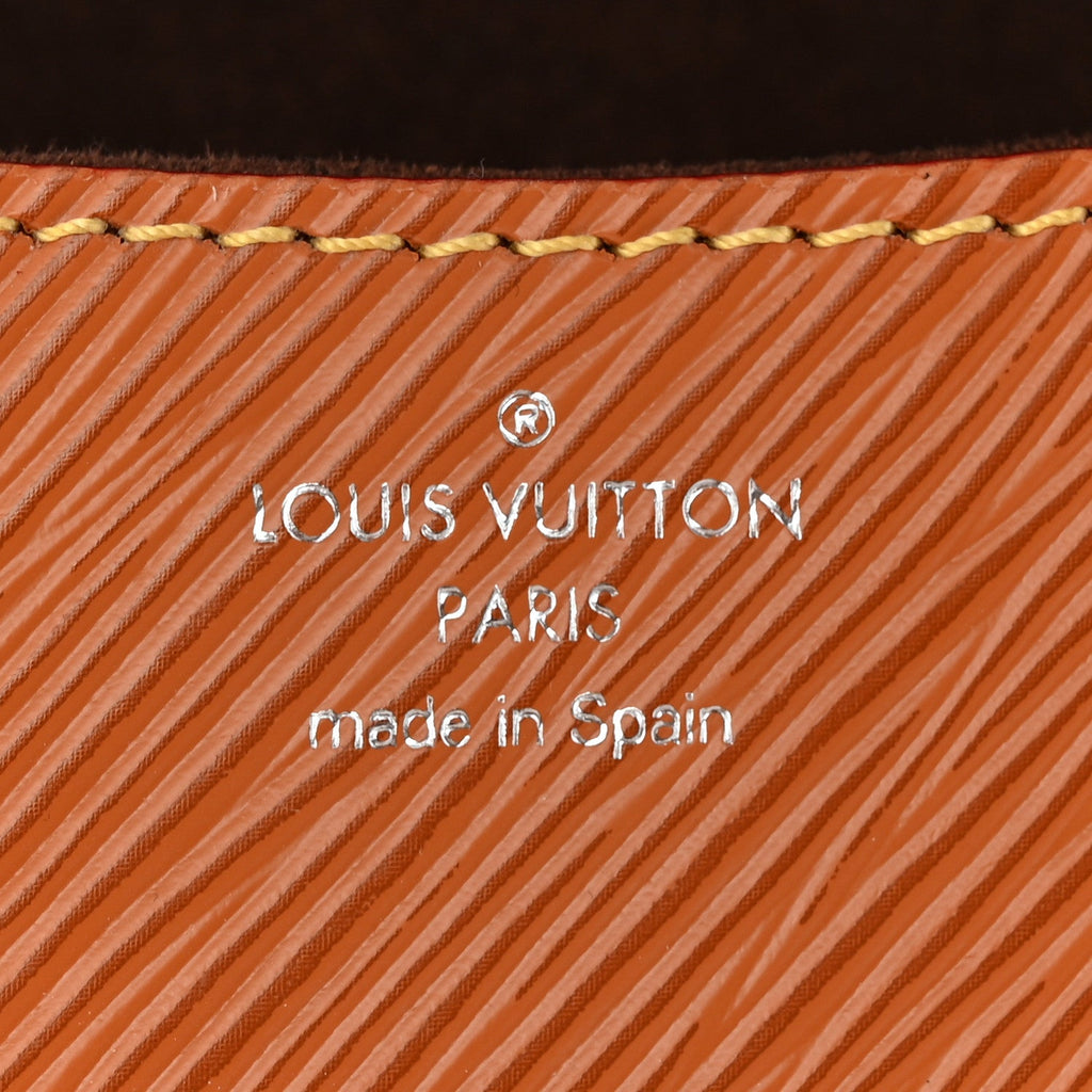 Louis Vuitton Epi Buci Crossbody Gold Honey