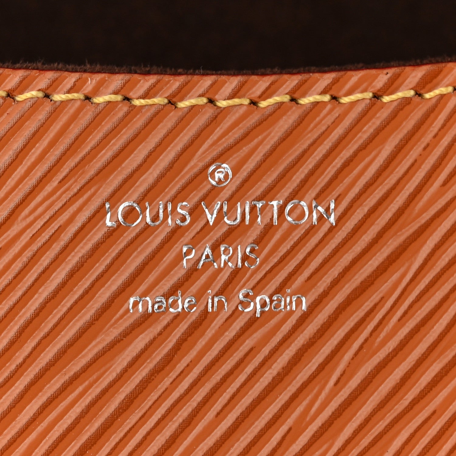 Louis Vuitton Epi Buci Crossbody Gold Honey